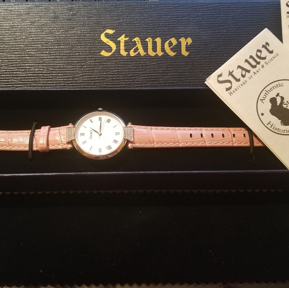 Stauer "Pretty in Pink" Rose Gold Ladies Watch